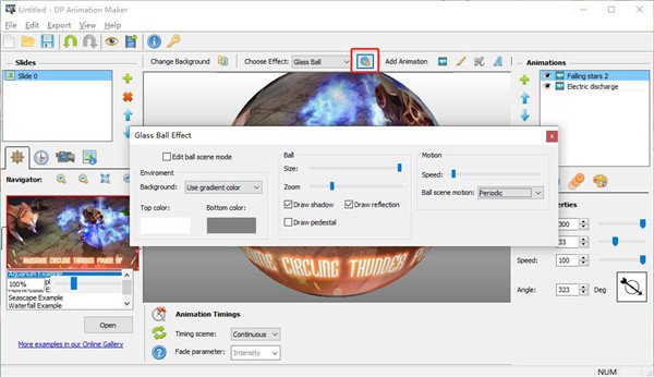 DP Animation Maker 3.5.50汉化完整版运行截图