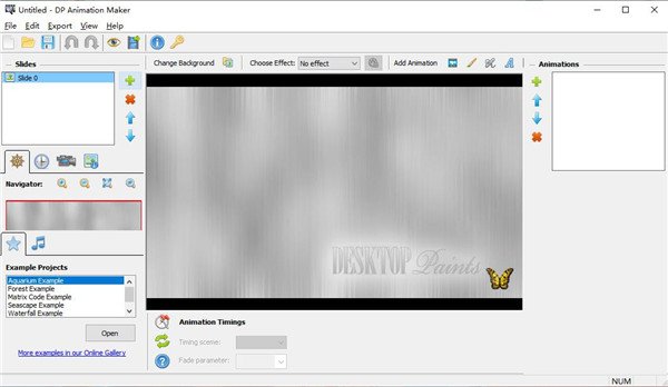 DP Animation Maker 3.5.50汉化完整版运行截图