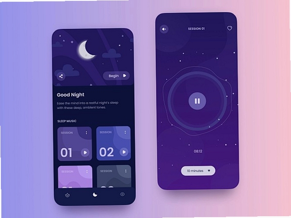 Relax app 界面截图