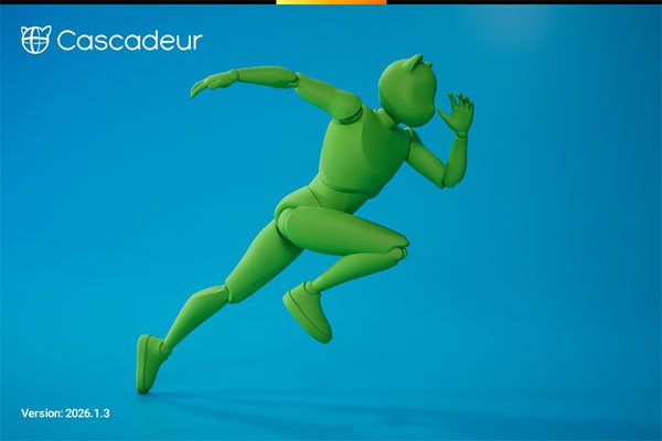 Cascadeur 2026正式版运行截图