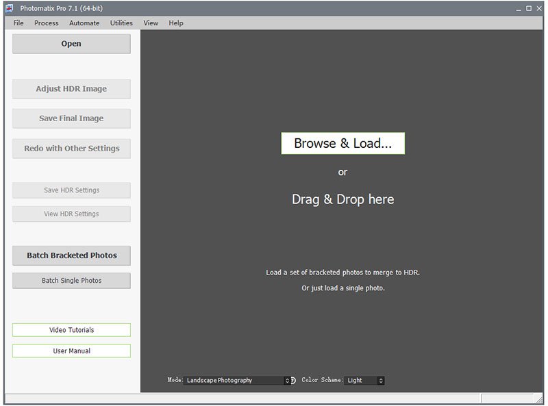 HDRsoft Photomatix Pro 7.1.4中文免费版运行截图