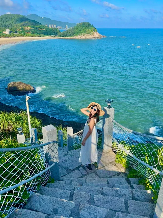 秘境鹿屿 海岛全景 小众打卡地 实拍