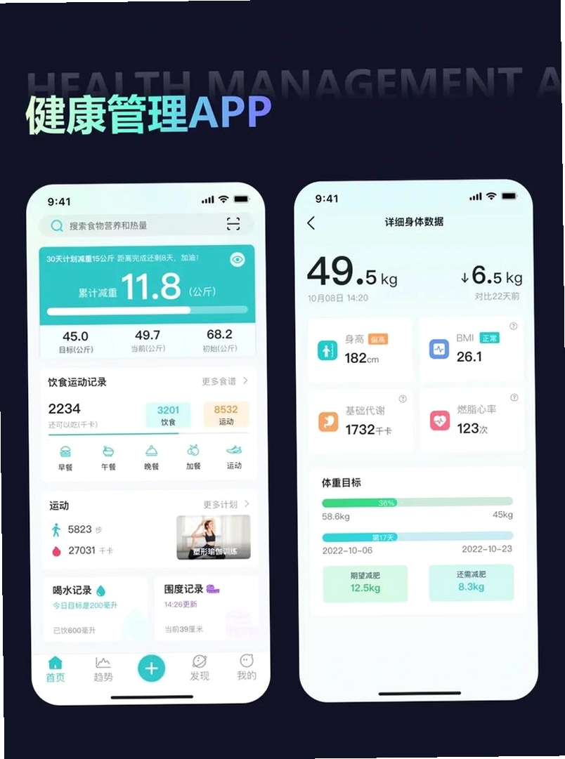 天天健康追踪运行截图