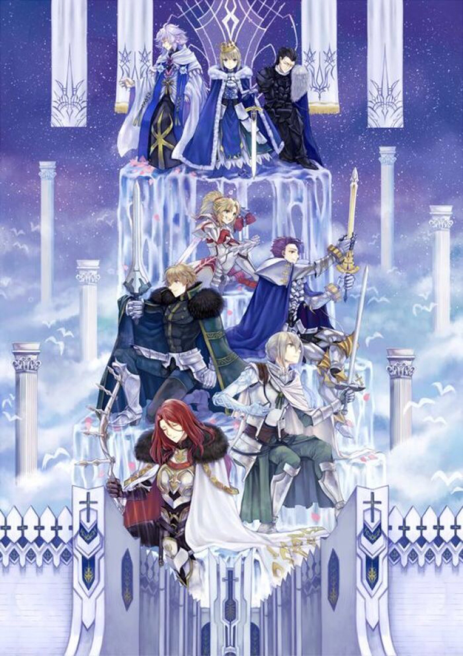 洁塔莉亚圆桌骑士团 pc版 角色立绘与骑士团主城界面截图
