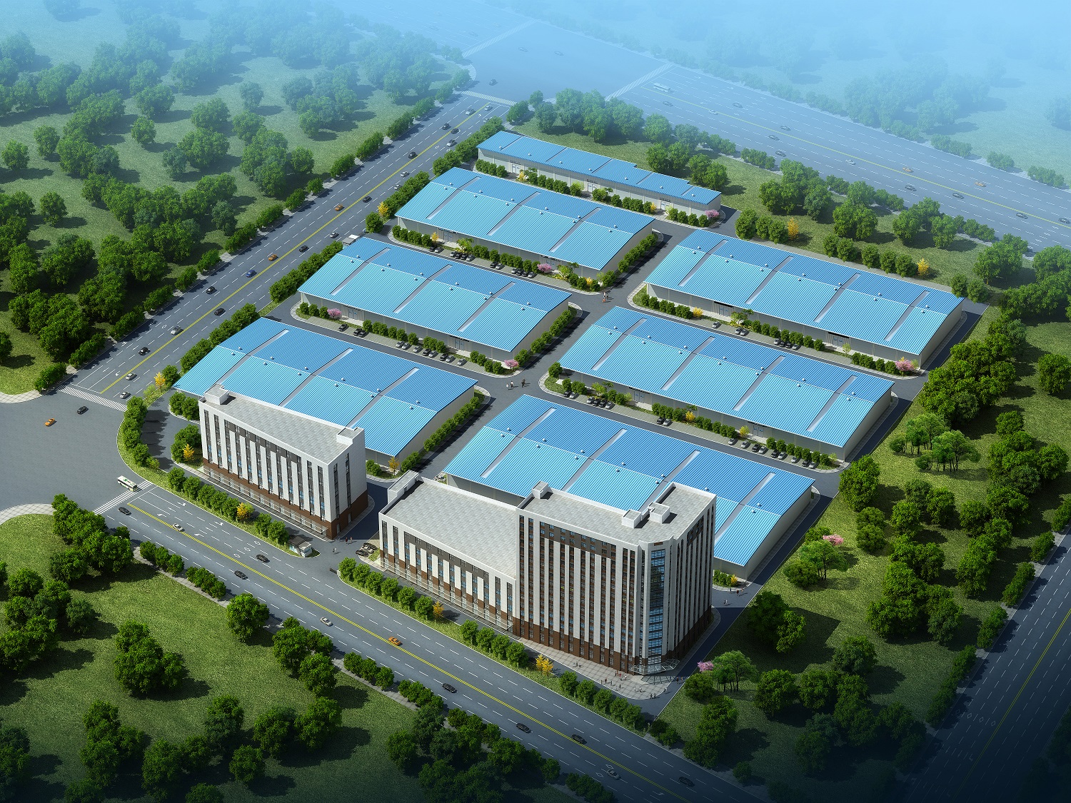 园区大亨 内部规划 厂房与配套建设