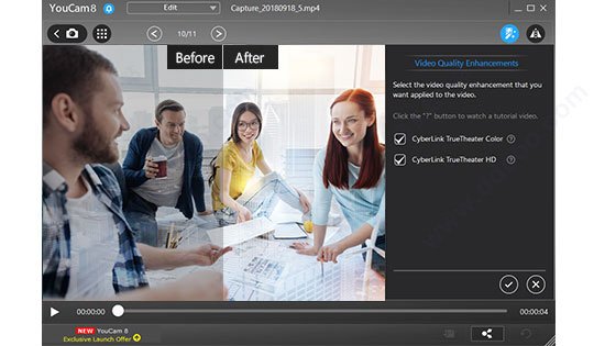 CyberLink YouCam 10中文免费版运行截图