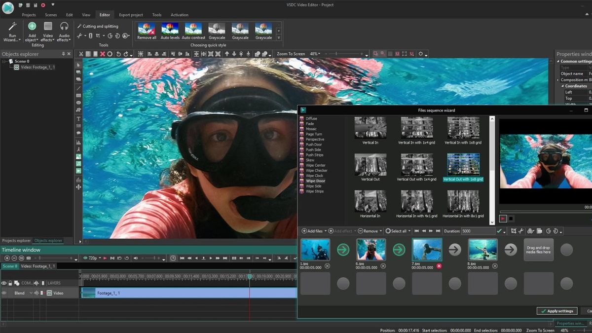 VSDC-Free Video Editor 10.1 中文激活版 免费下载安装教程 实测截图