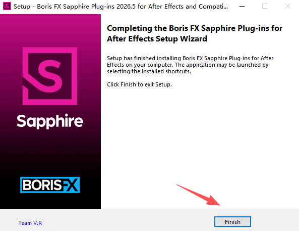 Boris FX Sapphire2026中文免费版运行截图