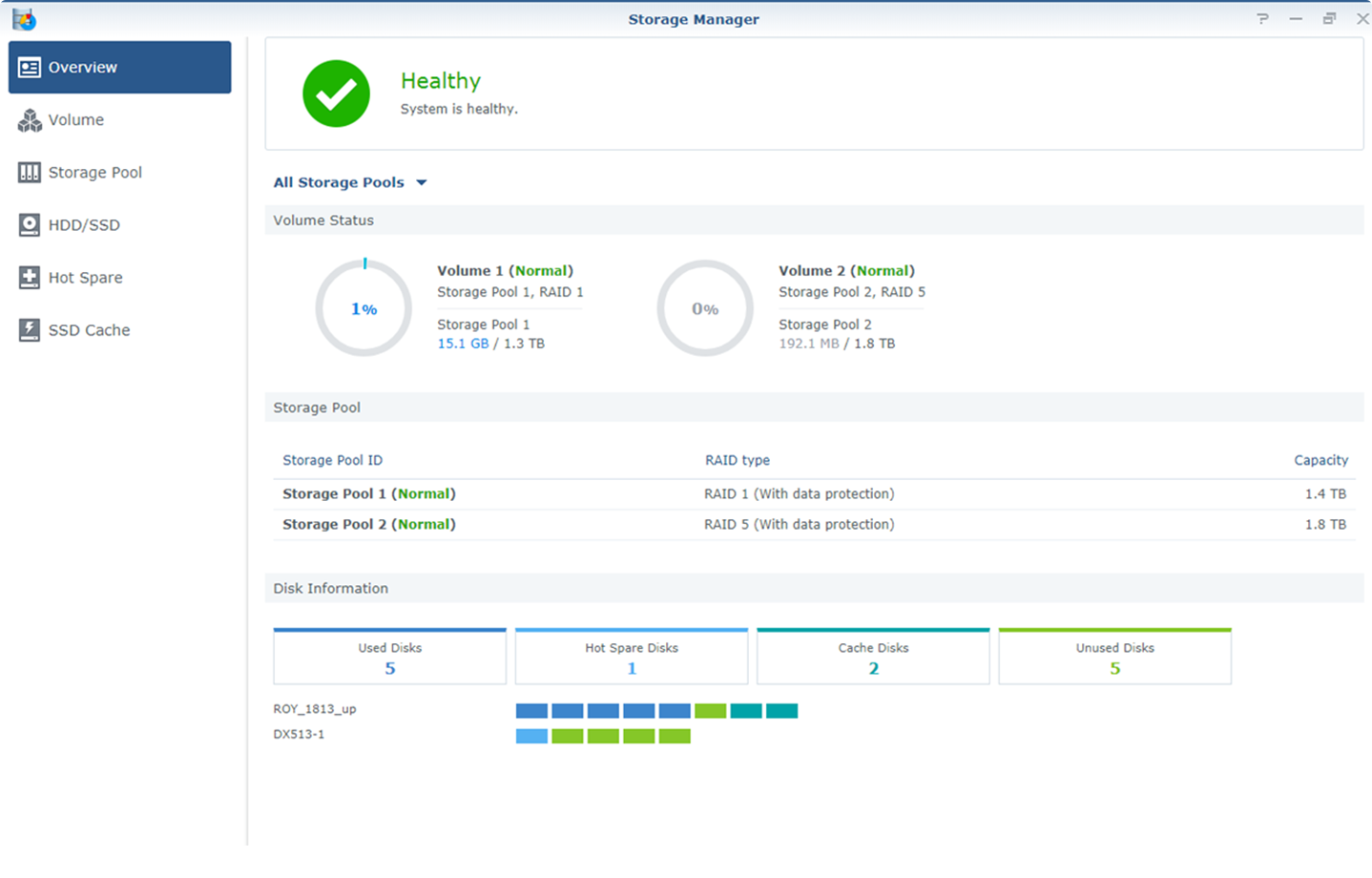 NAS����Synology Manager Ⱥ�ʹ洢������������