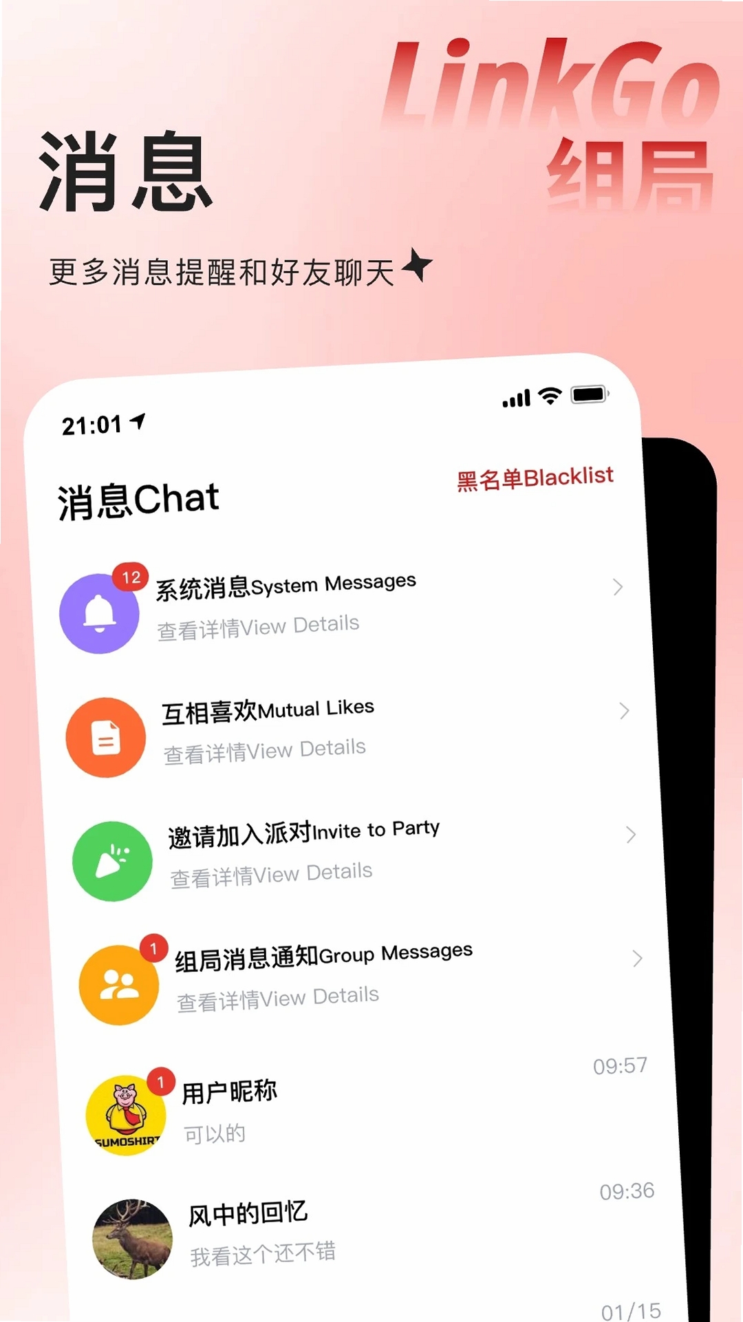 Linkgo组局运行截图