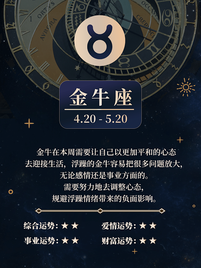 周易星座运势每日精准预测 配图