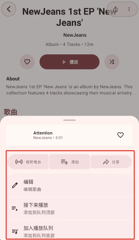 NullMusic音乐运行截图
