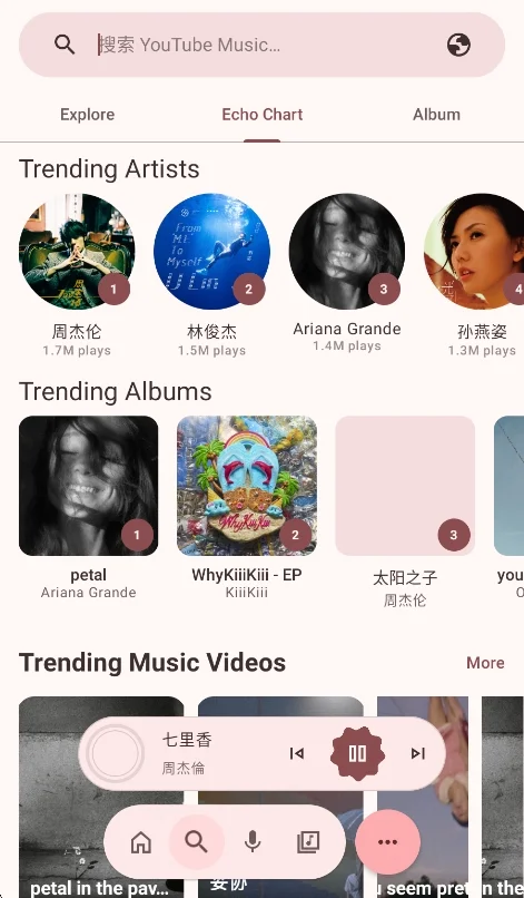 NullMusic音乐运行截图