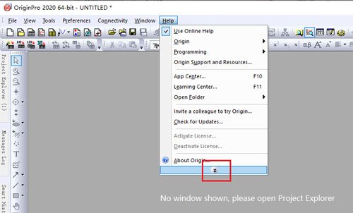 OriginPro2020中文免费版运行截图