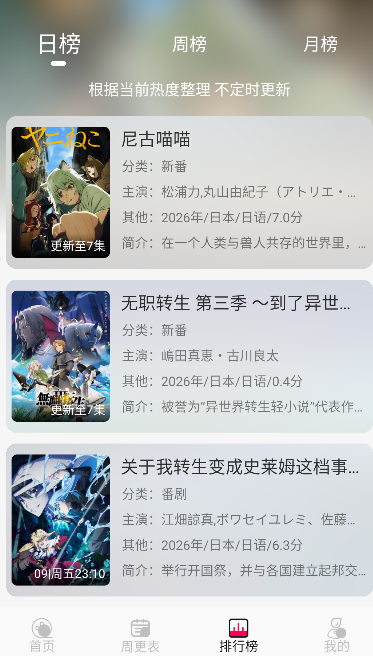 月之祠动漫app免费会员版运行截图
