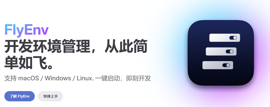 FlyEnv简体中文版下载安装教程配图