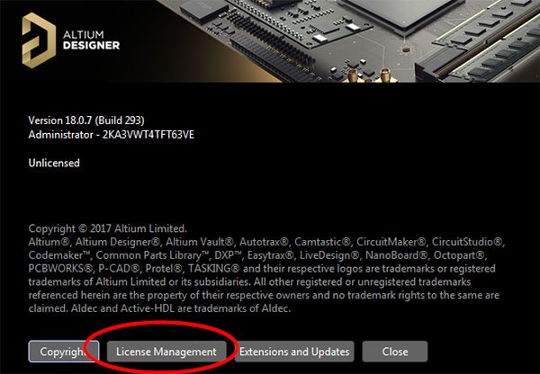 altium designer 18中文解锁版运行截图