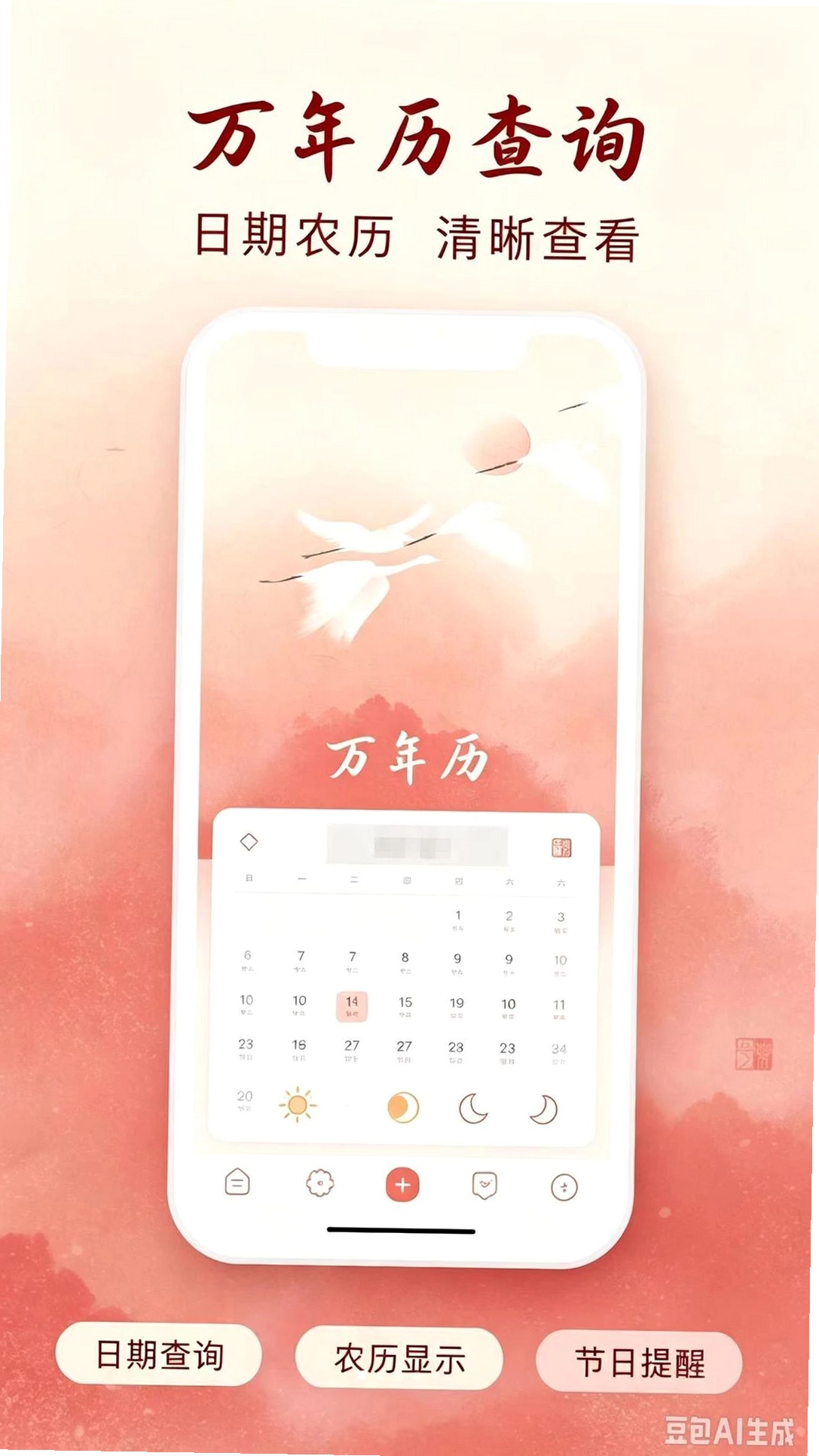 日历顺时万年历运行截图