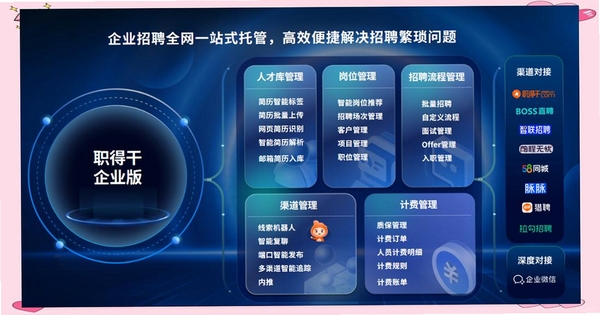 智能招聘运行截图