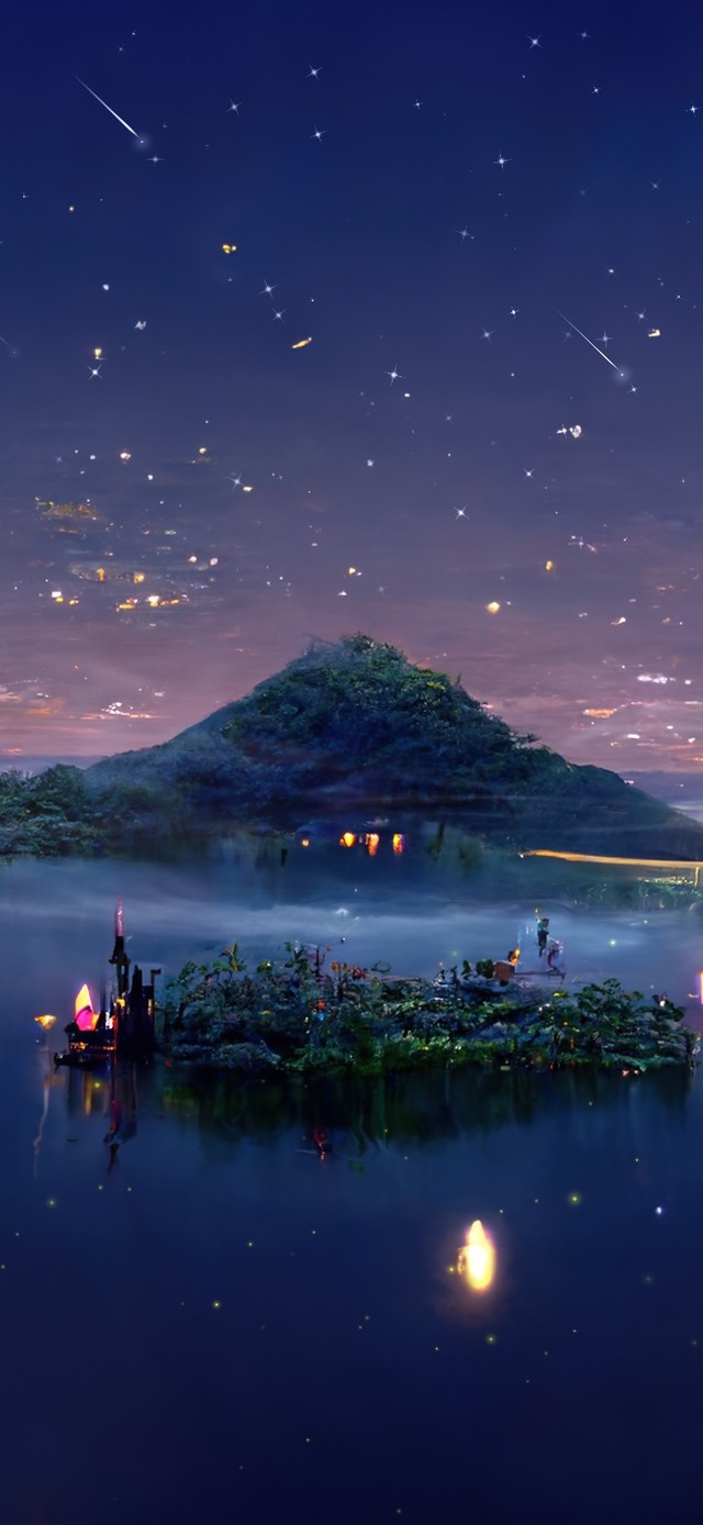 灵动主题桌面壁纸 高清下载 唯美治愈星空风景