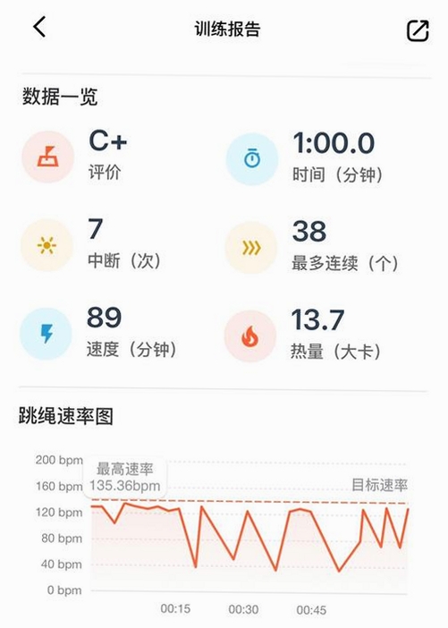 跳绳运动助手运行截图