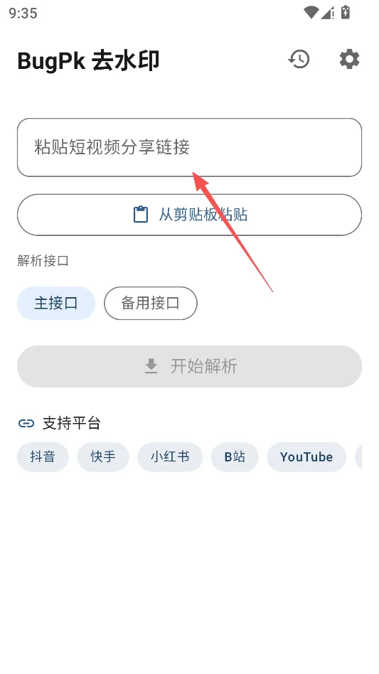 BugPk去水印运行截图