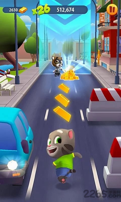汤姆猫跑酷运行截图