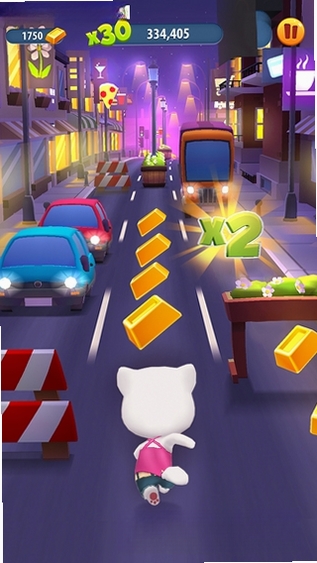 汤姆猫跑酷运行截图
