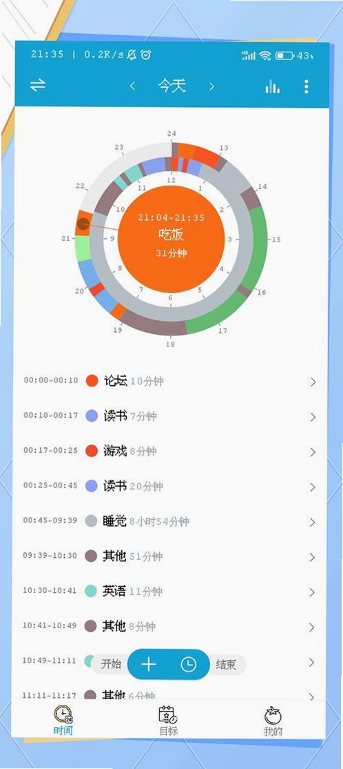 沙漏早知道运行截图
