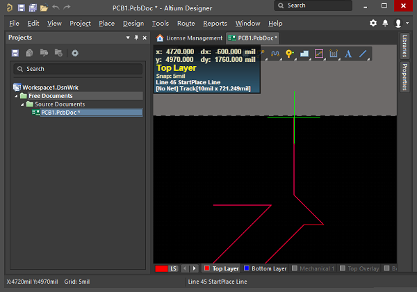 altium designer 17中文免费版运行截图