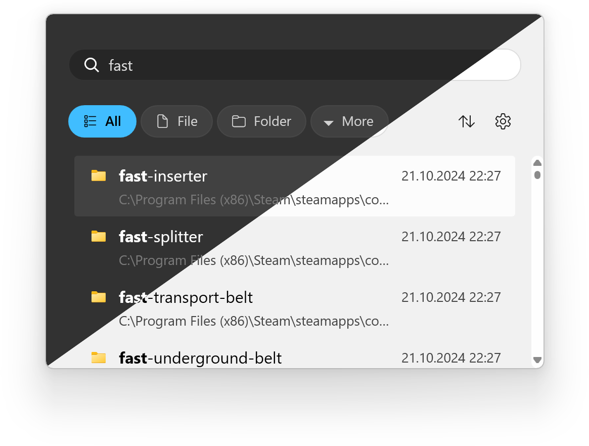 EverythingToolbar免费中文版运行截图