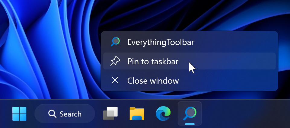 EverythingToolbar免费中文版运行截图