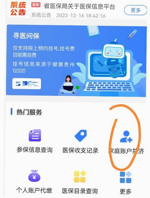 电子社医保计算运行截图