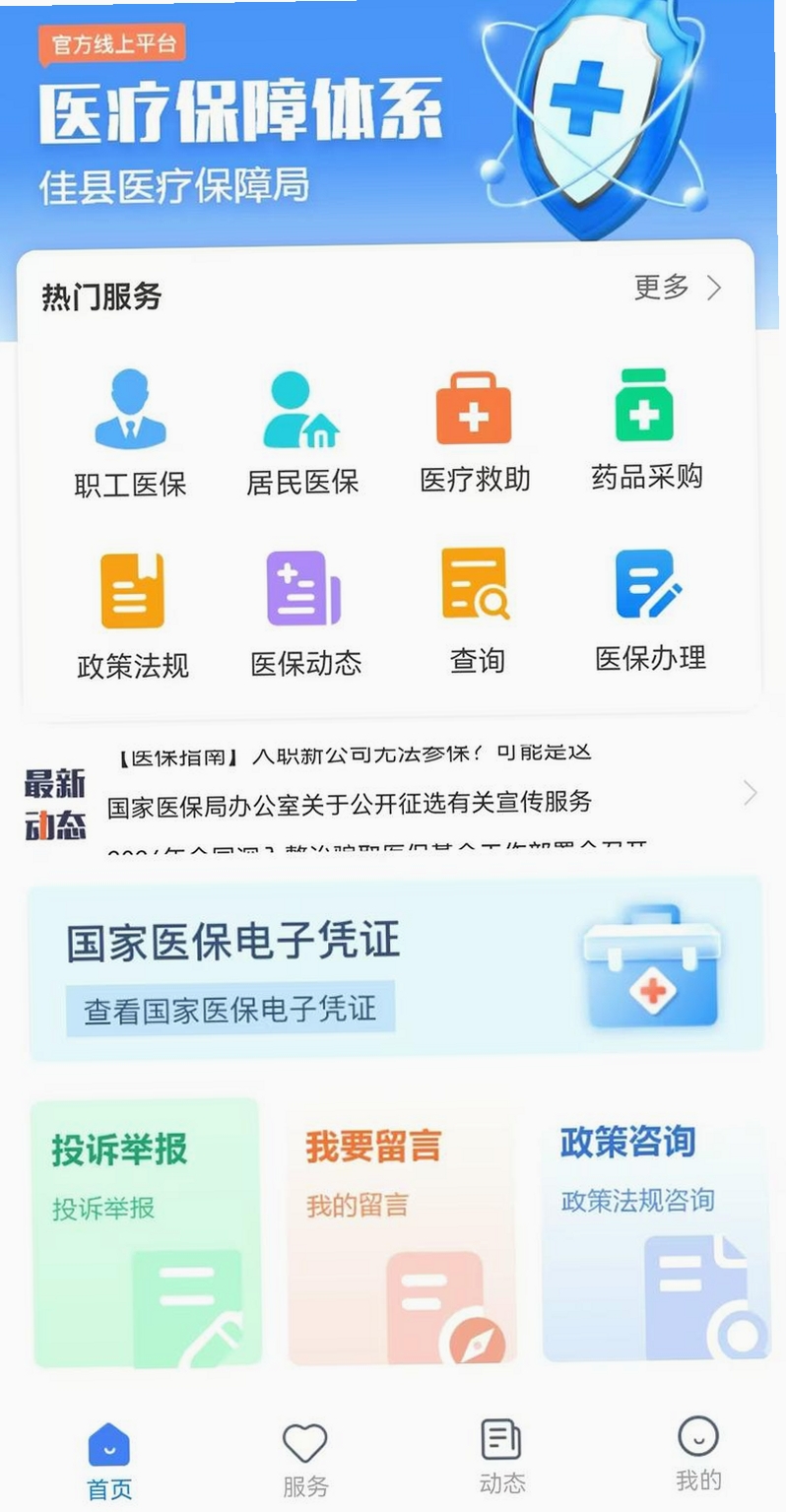 电子社医保计算运行截图