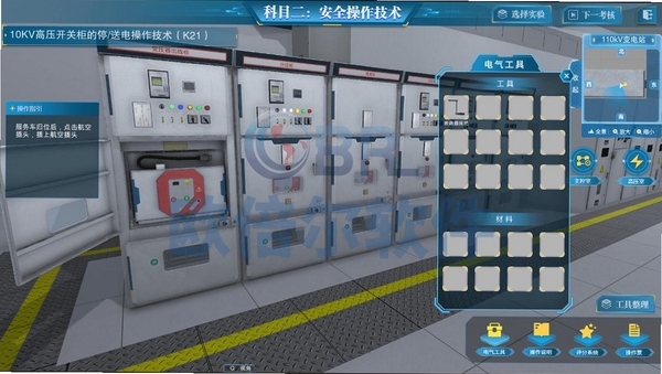 电工仿真电路运行截图