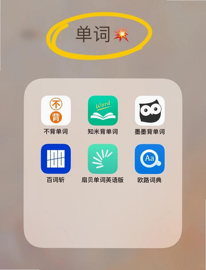 医学英语背单词运行截图