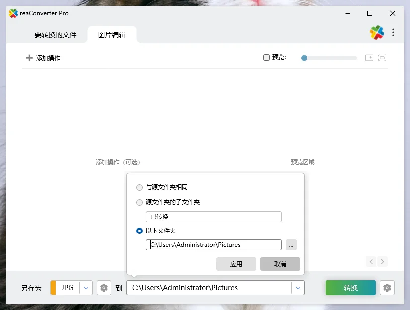reaconverter Pro版官方最新运行截图