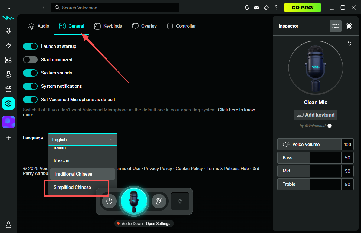 Voicemod变声器3.13.66中文最新版运行截图