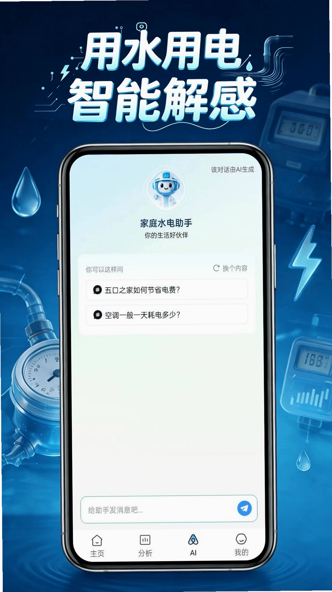 电费水电管家运行截图