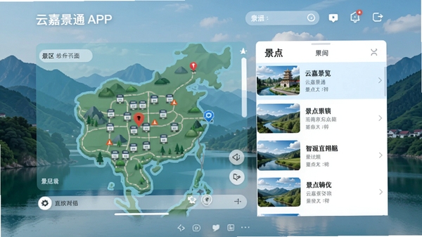 �Ƽξ�ͨAPP������Ԥ��ͼ��չʾ������ͼ�뾰���б�������Ϊ��Ȼɽˮ���������ִ���ɫ�����£�ͻ�����ܵ������Ĺ���