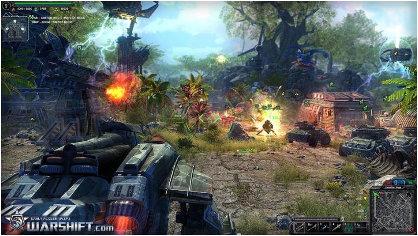 warshift pc版中文版运行截图