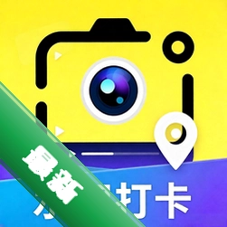 水印视频打卡相机图标