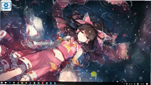 飞火动态壁纸运行截图