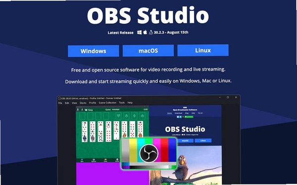 OBSStudio运行截图