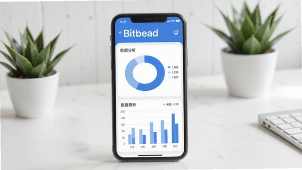 Bitbead����ͳ�Ʊ�����棬�ֻ���Ļչʾ����ͼ����״ͼ������Ϊ������棬����ɫֲ���׺������ǿ�����ݿ��ӻ�������������ɫ��������Ϊ��������Booguģ������