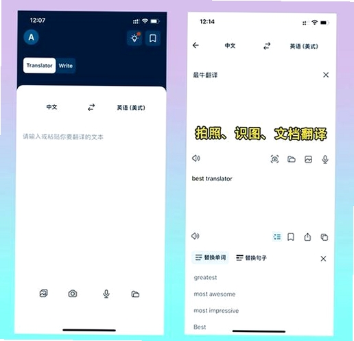 DeepL官方版运行截图