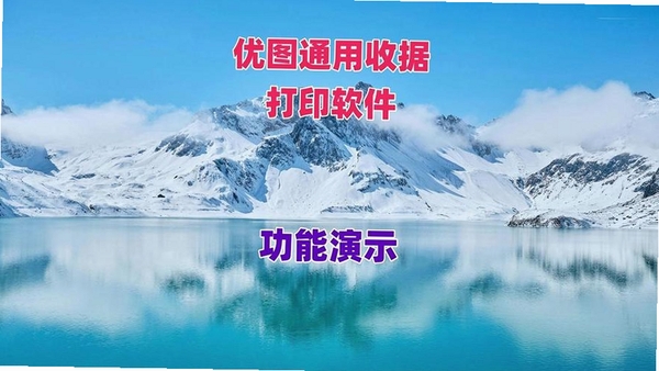 神奇通用收据打印软件运行截图