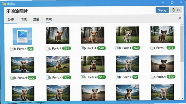 展示乐涂涂图片转换器批量处理的界面,画面中有一个文件列表窗口,里面排列着许多图片文件,每个文件旁都有格式转换的状态标记,整体色调明亮,体现高效便捷的软件特性