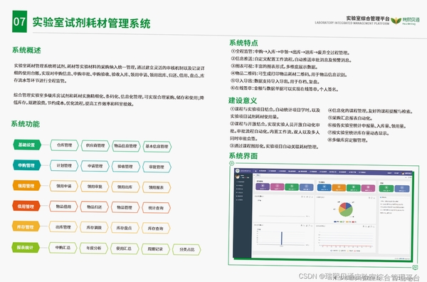 博育连连供耗材管理软件