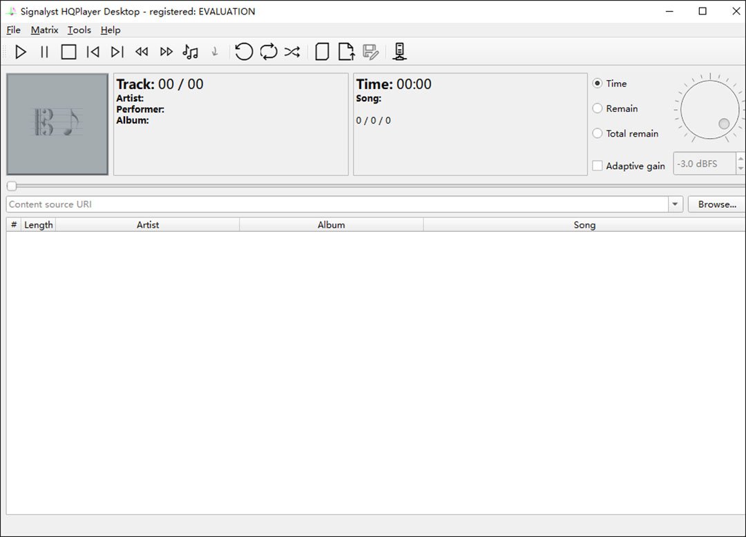HQPlayer 6.0.2中文最新版运行截图